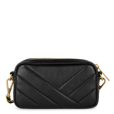 Lancaster Soft Quilted Shoulder Bag 530-36 Black