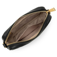 Lancaster Soft Quilted Shoulder Bag 530-36 Black