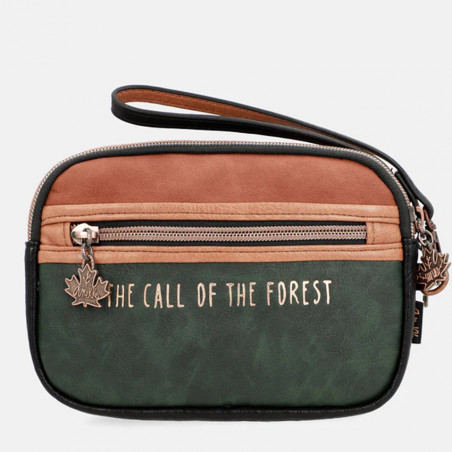Anekke Canada Forest Petite Pochette 2 Compartiments Multi dos