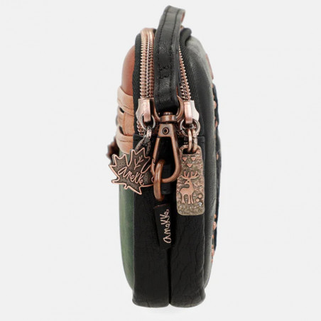 Anekke Canada Forest Petite Pochette 2 Compartiments Multi cote