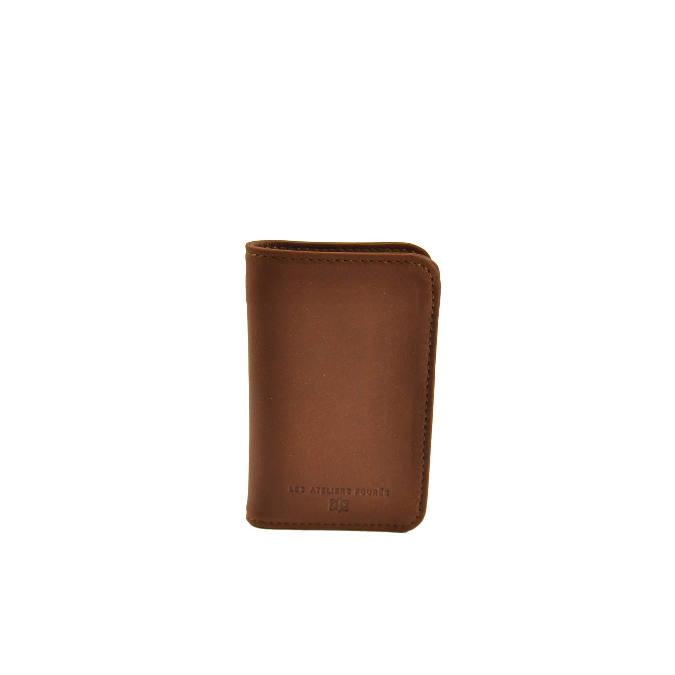 Ateliers Fourès Baroudeuse Card Holder Astrée B16 Tawny