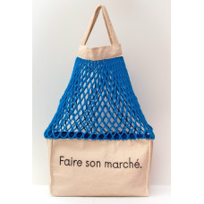 Shoppinette Provision Tote M Do Your Own Grocery Shopping Blue