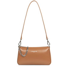 Lancaster Suave Even Baguette Satchel Trotteur 433-14 Camel