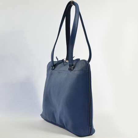 Ateliers Fourès Baroudeuse Business Bag Medium B529 Ocean