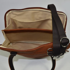 Ateliers Fourès Baroudeuse Business Bag Medium B529 Ocean