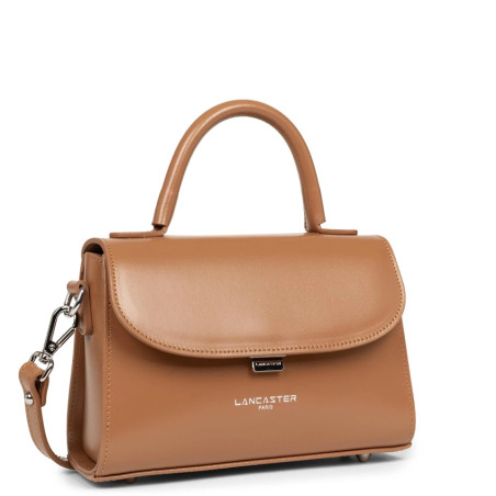 Lancaster Suave Even Mini Handbag Leather 433-16 Camel