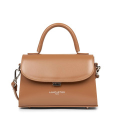 Lancaster Suave Even Mini Handbag Leather 433-16 Camel