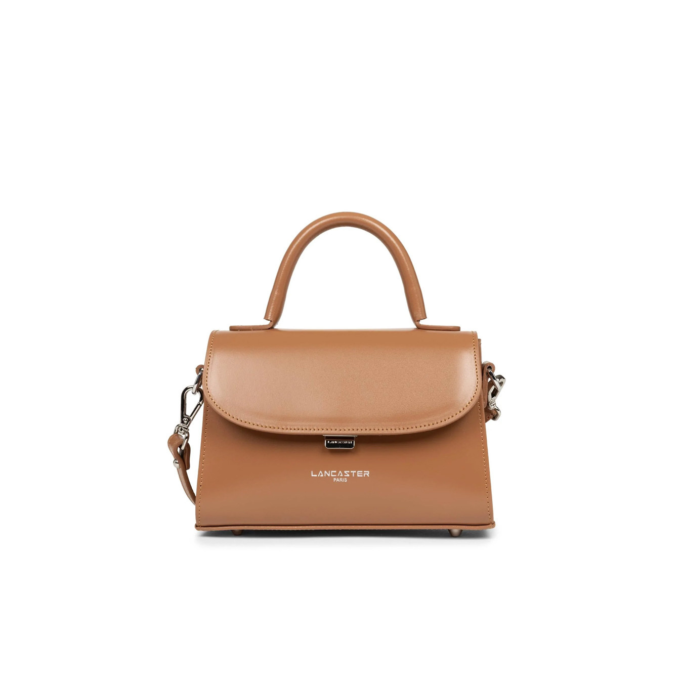 Lancaster Suave Even Mini Handbag Leather 433-16 Camel