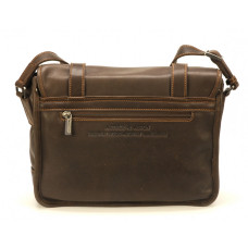 Arthur & Aston Johany Messenger Bag Chestnut Leather