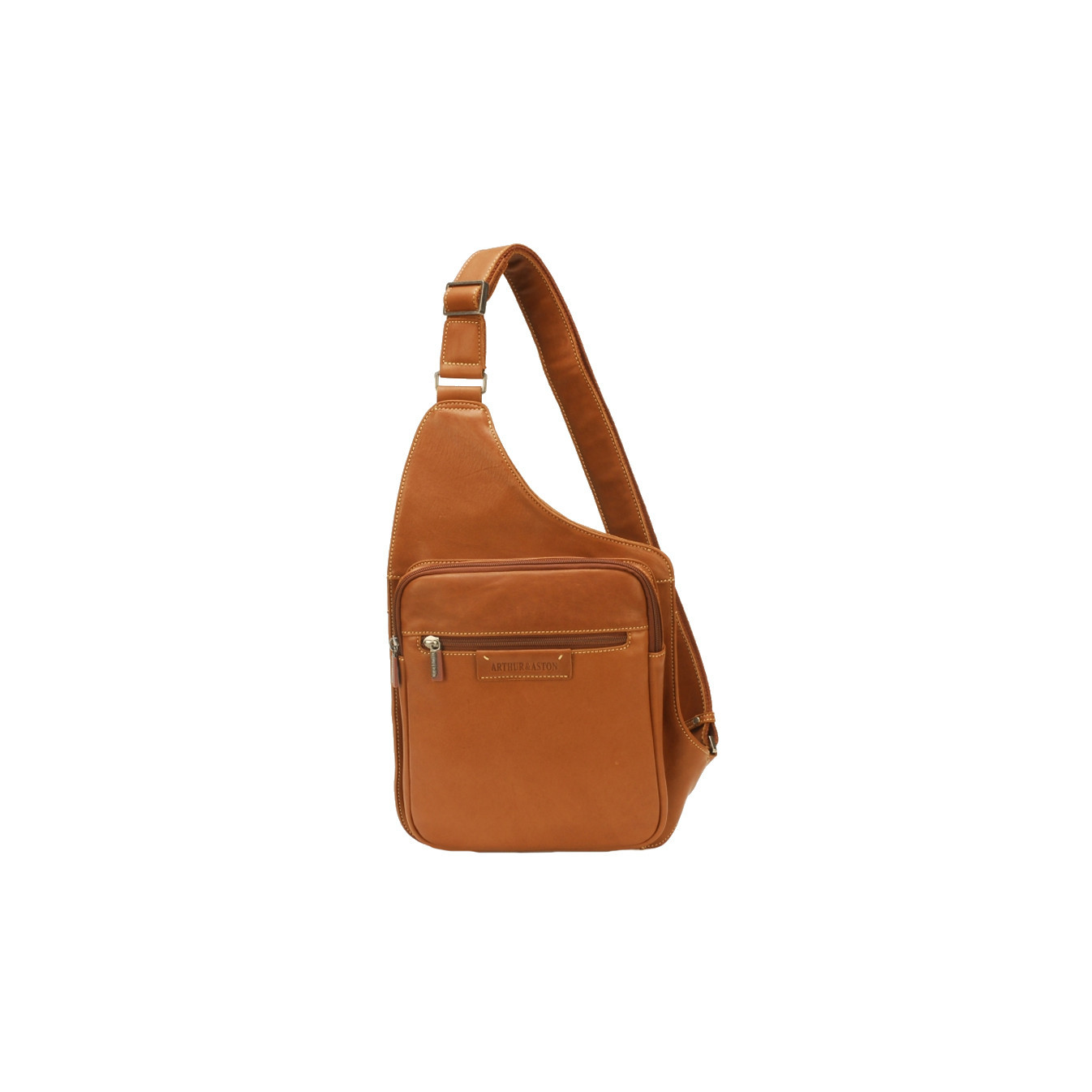 Arthur & Aston Johany Grand Body Bag Cognac Leather 18