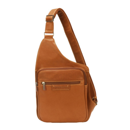 Arthur & Aston Johany Grand Body Bag Cognac Leather 18