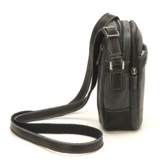 Arthur & Aston Marco Crossbody Leather Black 07