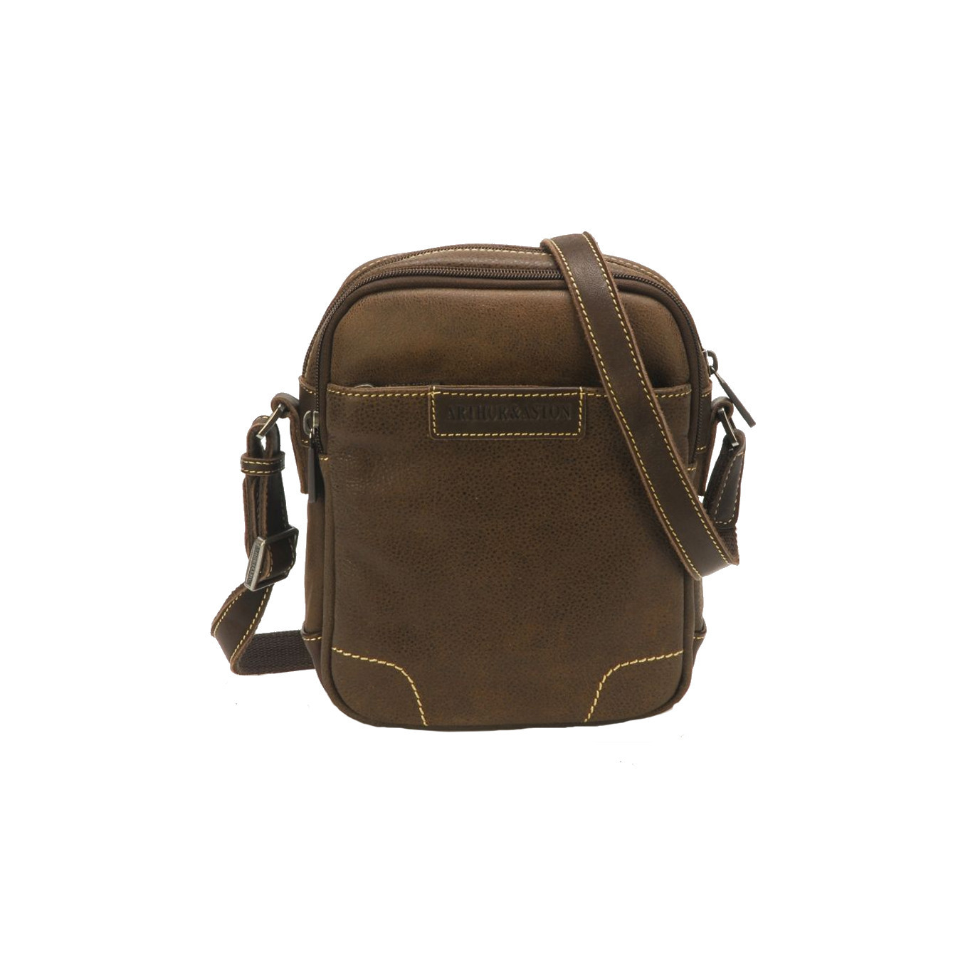Arthur & Aston Marco Crossbody Leather Bag 08