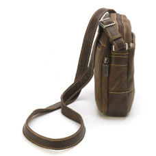 Arthur & Aston Marco Satchel Leather Chestnut