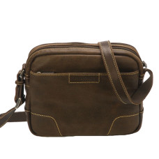 Arthur & Aston Marco Satchel Leather Chestnut
