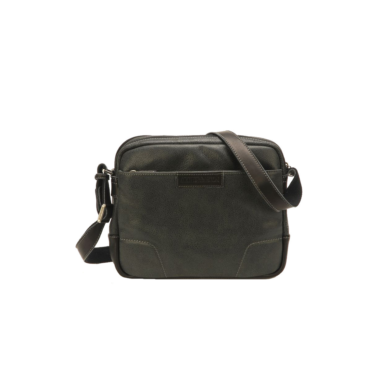 Arthur & Aston Marco Satchel Black Leather