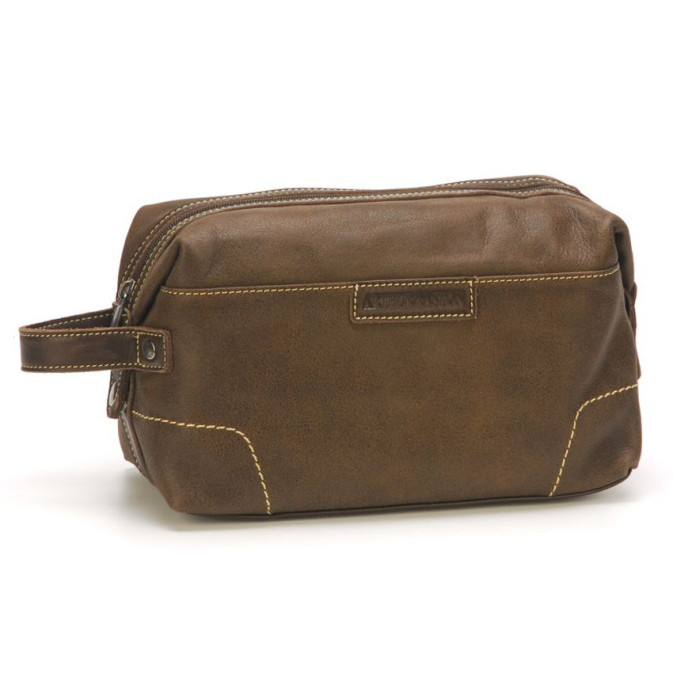 Trousse De Toilette De Voyage En Cuir : Devis Sur