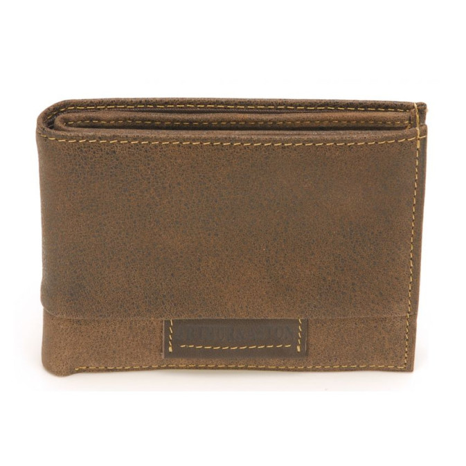 Arthur & Aston Marco Italian Leather Wallet Chestnut
