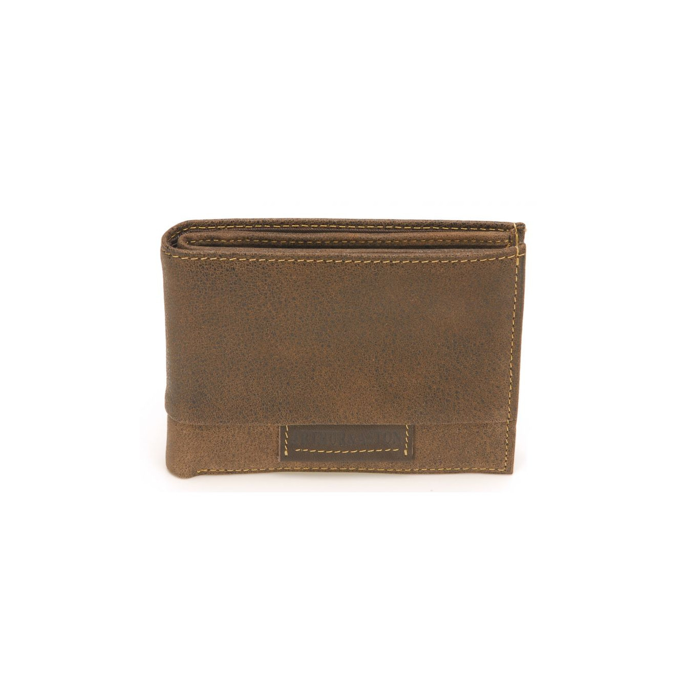 Arthur & Aston Marco Italian Leather Wallet Chestnut