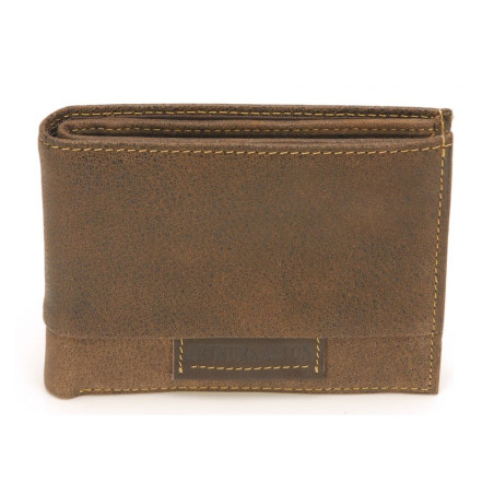 Arthur & Aston Marco Italian Leather Wallet Chestnut