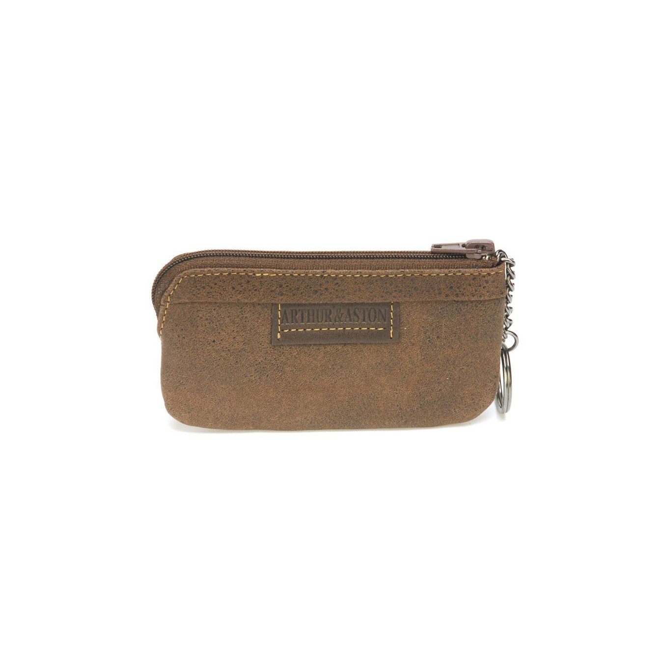 Arthur & Aston Marco Leather Wallet Chestnut