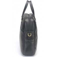 Arthur & Aston Paul Document Holder Black Leather