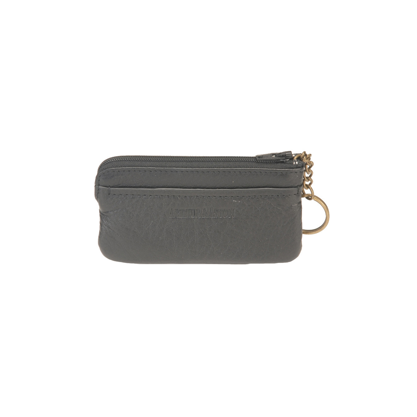 Arthur & Aston Paul Money Clip Black Leather