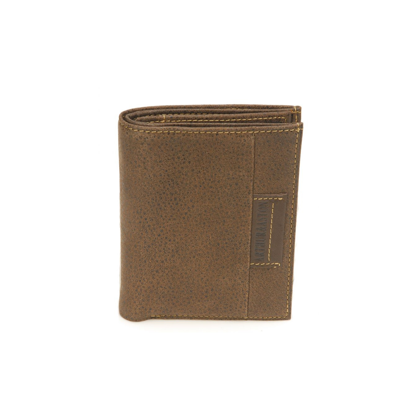 Arthur & Aston Marco Leather Wallet Chestnut