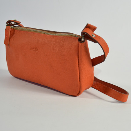 Berthille Berthe Orange Pouch