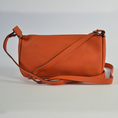 Berthille Berthe Orange Pouch