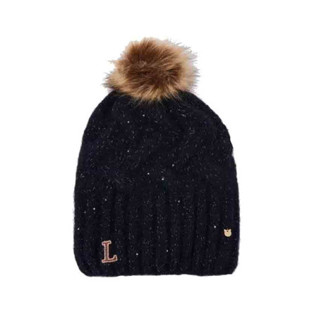 Bonnet Lollipops Kinchassa Pompon Bleu Marine