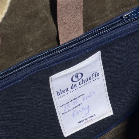 Bleu de Chauffe Musk Velour Musette XS Bag