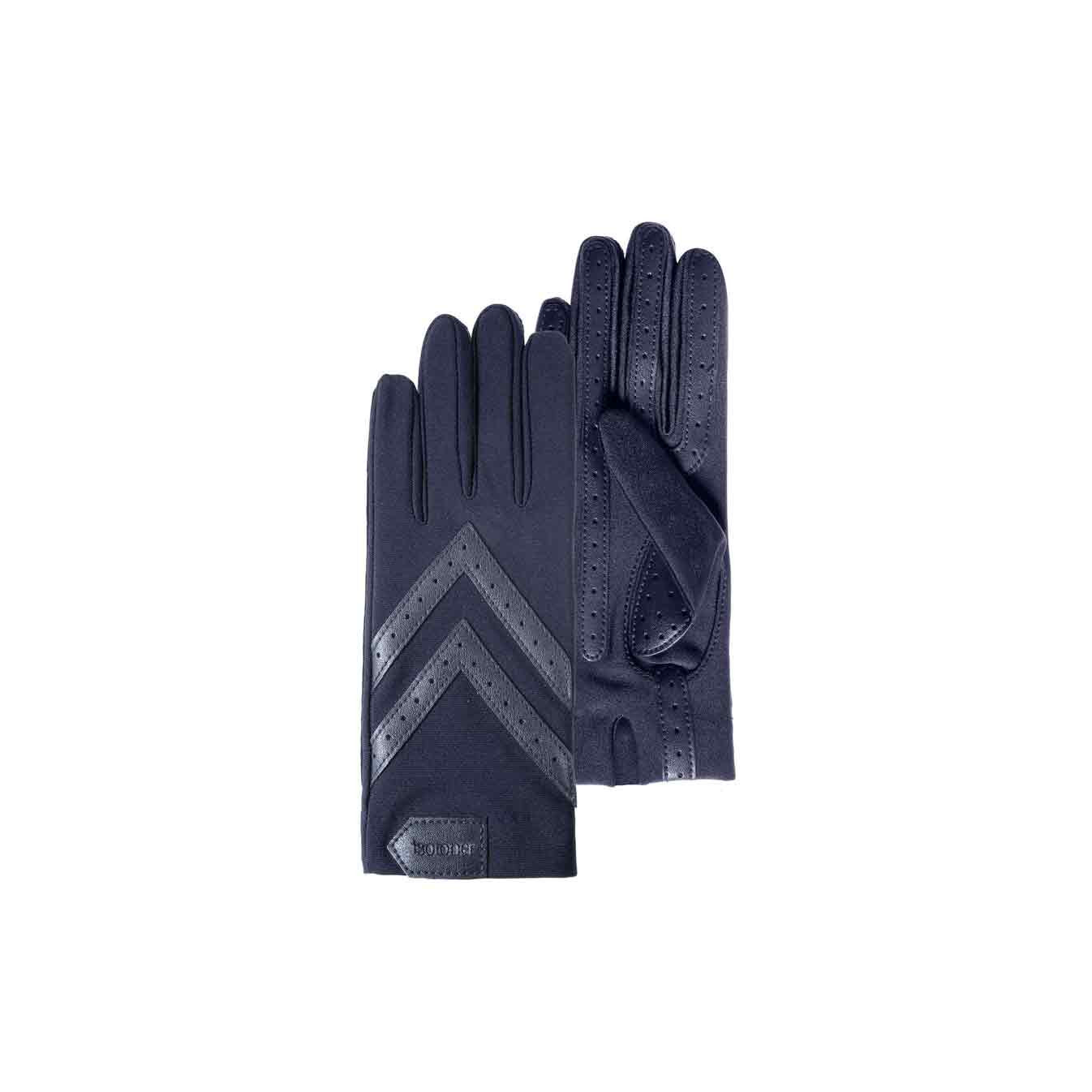 Isotoner Women's Stretch Recycled Gloves Midnight Blue