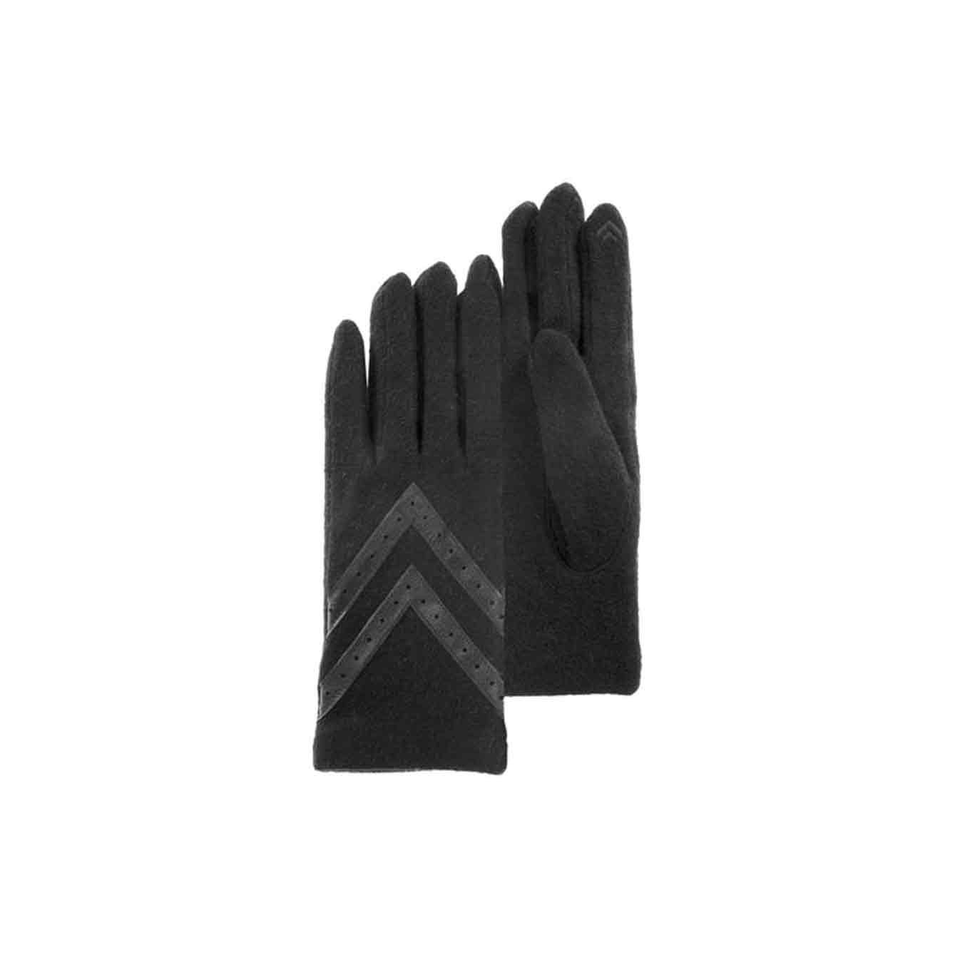 Isotoner Women's Wool Black Gloves