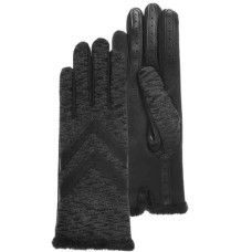 Isotoner Women's Stretch Lined Printed Gloves