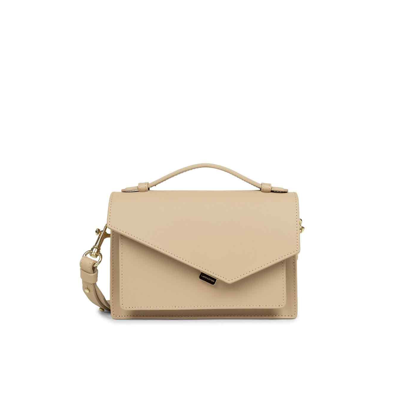 Lancaster Zoé x Lancaster Trotter Bag 480-010 Dark Beige