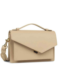 Lancaster Zoé x Lancaster Trotter Bag 480-010 Dark Beige