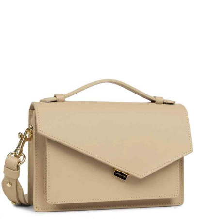 Lancaster Zoé x Lancaster Trotter Bag 480-010 Dark Beige