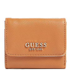 Guess Laurel Portefeuille Cartes Light Cognac