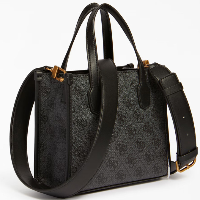 Sac à Main Guess Noir Avec Logo - Authentique, Jamais Porté, Prix Doux