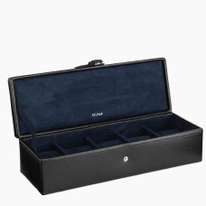 Le Tanneur Watch Box Black Leather