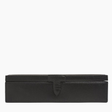 Le Tanneur Watch Box Black Leather