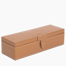 Le Tanneur Watch Box Natural Leather