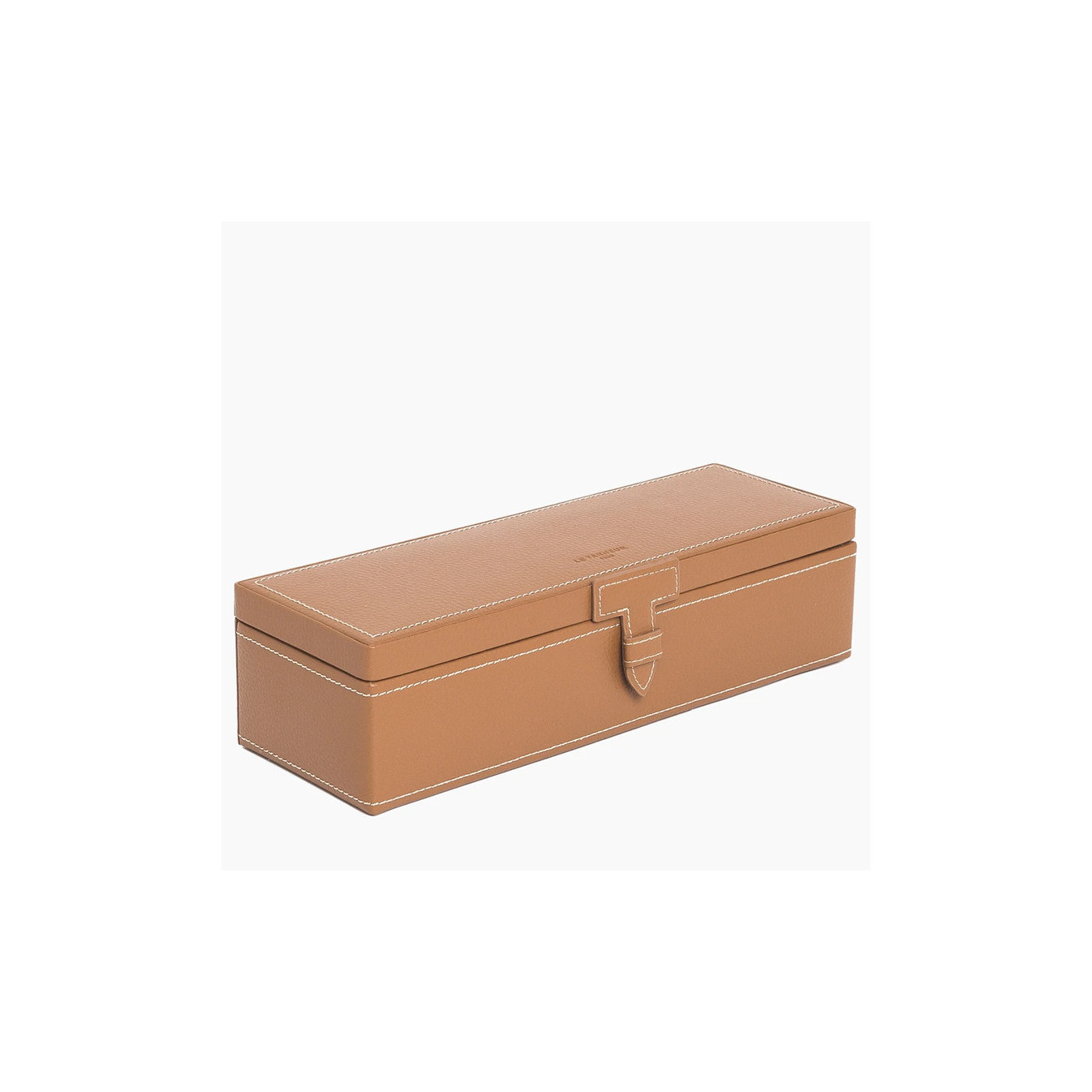 Le Tanneur Watch Box Natural Leather