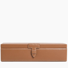 Le Tanneur Watch Box Natural Leather