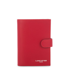 Lancaster Smooth Cardholder 137-15 Red