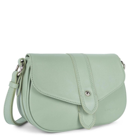 Lancaster Soft Tie Trotter Crossbody Bag 577-17 Green Grey