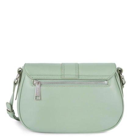Lancaster Soft Tie Trotter Crossbody Bag 577-17 Green Grey