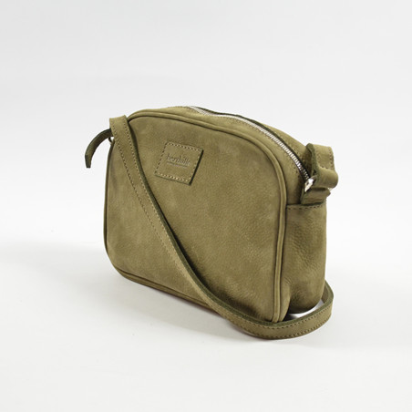 Berthille Nubuck Minaudière Trotteur Kaki
