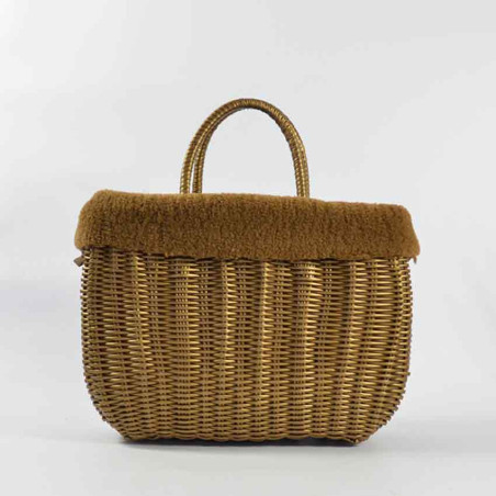 Le Voyage en Panier Moscoubijoux Medium Tote Camel